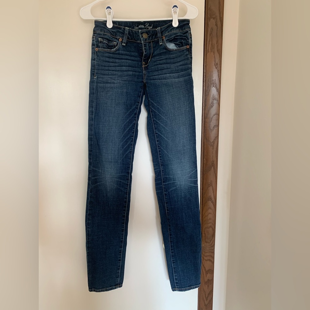 American Eagle skinny jeans, size 4 long